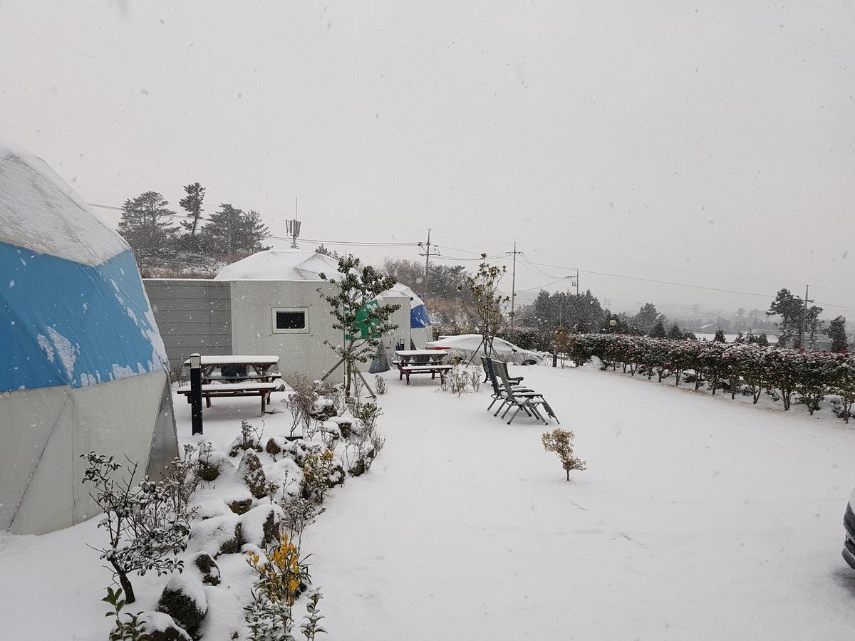 Вілла Jeju Starlight Glamping Екстер'єр фото